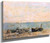 Sainte Adresse, The Shore By Eugene Louis Boudin By Eugene Louis Boudin