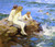 Sea Nymphs By Edward Potthast By Edward Potthast