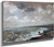 Seashore With Fishermen Near A Boat By John Constable By John Constable