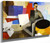 Seated Man By Roger De La Fresnaye