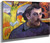 Self Portrait With 'Yellow Christ' By Paul Gauguin  By Paul Gauguin