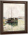 Barges, Asnieres By Paul Signac
