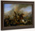 Skirmish Between Enemy Troops By Philips Wouwerman Dutch 1619 1668