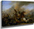 Skirmish Between Enemy Troops By Philips Wouwerman Dutch 1619 1668