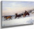 Sleigh Scene By Cornelius Krieghoff By Cornelius Krieghoff