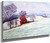 Snow At Crozant1 By Armand Guillaumin