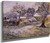 Snow At Montfoucault By Camille Pissarro By Camille Pissarro