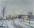 Snow At Saint Ouen L'aumone By Gustave Loiseau By Gustave Loiseau