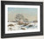 Snowy Landscape At South Norwood By Camille Pissarro By Camille Pissarro