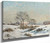 Snowy Landscape At South Norwood By Camille Pissarro By Camille Pissarro
