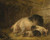 Sow And Piglets In A Sty By George Morland