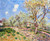 Spring At Veneux By Alfred Sisley