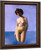 Bather In Frontal View By Felix Vallotton