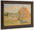 Springtime At Eragny  By Camille Pissarro By Camille Pissarro