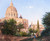 St. Peter's From The Vatican Garden By Rudolf Von Alt