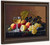 Still Life Of Fruit With Lemon By Severin Roesen