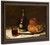 Still Life With A Bottle Of Benedictine By Mark Gertler