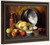 Still Life With Fruit And Copper Pot By William Merritt Chase By William Merritt Chase