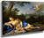 Story Of Venus And Diana Birth Of Apollo And Diana By Marcantonio Franceschini  By Marcantonio Franceschini