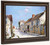 Street In Ennery, Seine Et Oise By Gustave Loiseau By Gustave Loiseau