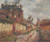 Street In The Village 1 By Gustave Loiseau By Gustave Loiseau