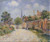 Street In The Village By Gustave Loiseau By Gustave Loiseau
