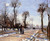 Street Winter Sunlight And Snow By Camille Pissarro By Camille Pissarro