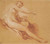 Study Of A Naked Woman2 By Charles Joseph Natoire By Charles Joseph Natoire