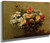Summer Flowers By Henri Fantin Latour By Henri Fantin Latour