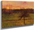 Sunset At Eragny1 By Camille Pissarro By Camille Pissarro