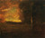 Sunset Landscape By George Inness By George Inness