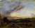 Sunset Over A Moorland Landscape By John Linnell By John Linnell