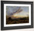 Sunset Over A Moorland Landscape By John Linnell By John Linnell