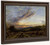 Sunset Over A Moorland Landscape By John Linnell By John Linnell