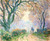 Symbolic Figure In The Forest By Claude Emil Schuffenecker