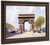 The Arc De Triomphe By Jean Francois Raffaelli By Jean Francois Raffaelli