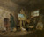 The Artist In His Studio And His Man Gibbs By George Morland