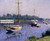 The Basin At Argenteuil By Gustave Caillebotte By Gustave Caillebotte