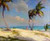 The Beach At Crandon Park, Florida By Emile Albert Gruppe