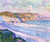 The Beach At Morgat By Theo Van Rysselberghe The Beach At Morgat By Theo Van Rysselberghe