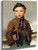 Berner Boy By Albert Anker