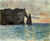 The Cliff At Etretat By Claude Oscar Monet