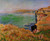 The Cliff At Varengeville By Claude Oscar Monet