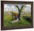 The Cowherd1 By Camille Pissarro By Camille Pissarro