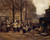 The Fish Market, Rotterdam By Eugene Louis Boudin By Eugene Louis Boudin
