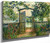 The Garden Gate At Vetheuil By Claude Oscar Monet