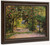 The Garden In Spring, Eragny By Camille Pissarro By Camille Pissarro