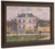 The House By Gustave Loiseau By Gustave Loiseau