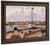 The Inner Harbor, Le Havre By Camille Pissarro By Camille Pissarro