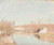 The Loing And The Slopes Of Saint Nicaise, February By Alfred Sisley